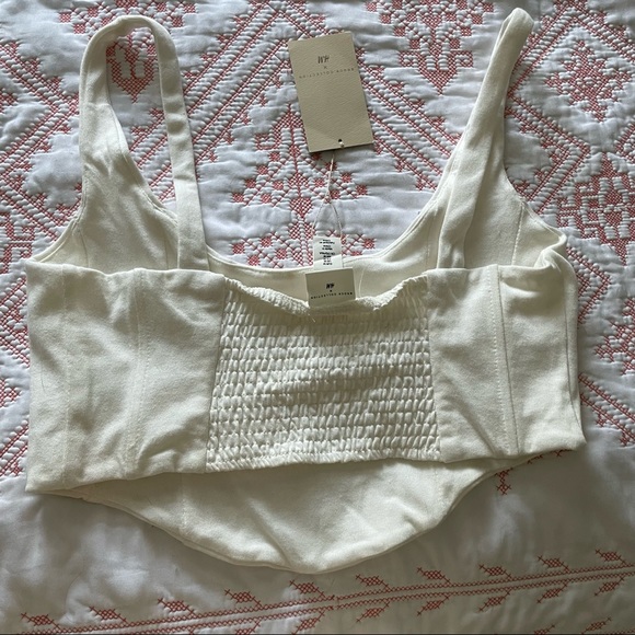 White corset crop top - Picture 2 of 3